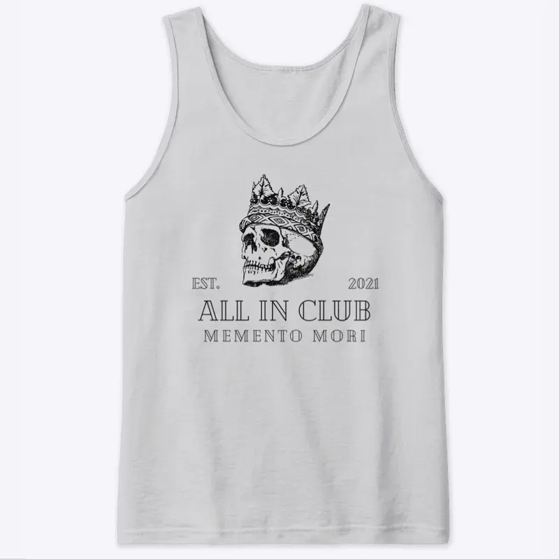 All In Club Memento Mori tank