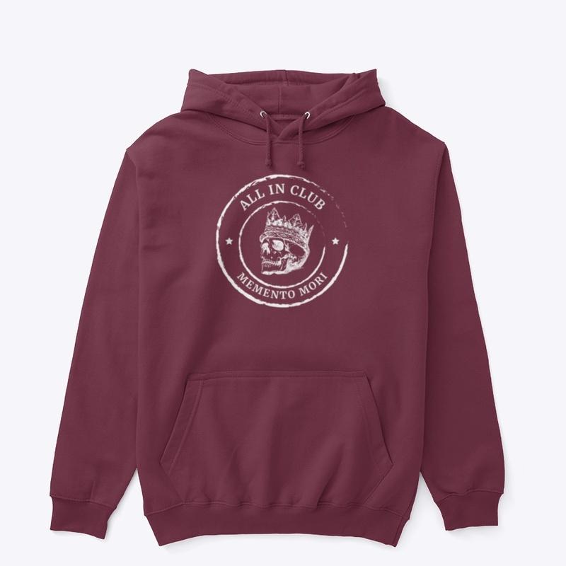 All In Club large logo hoodie